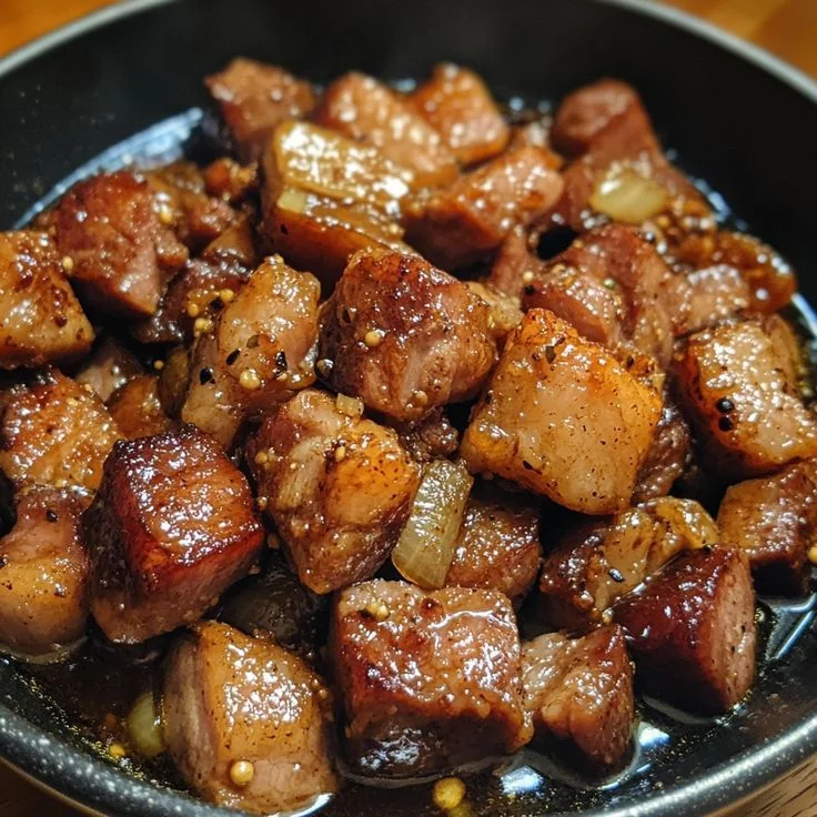 Fatty Pork Dry Fry - Ruaka's favorite