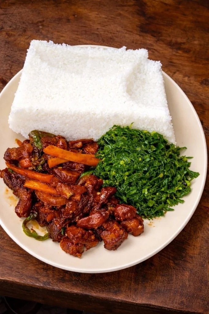 Best pork wet fry with ugali in Ruaka